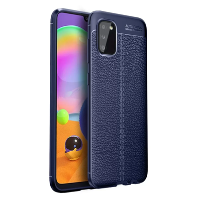 Samsung Galaxy A02S Kılıf Auto Focus Kapak - Lacivert