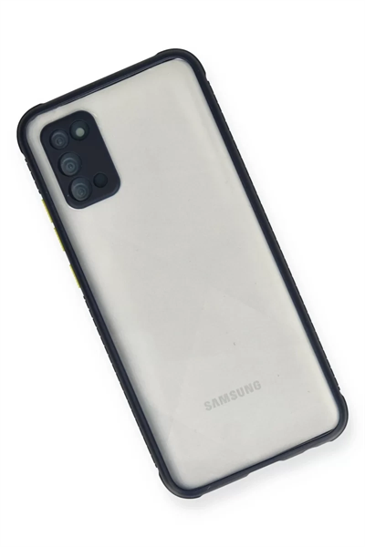 Samsung Galaxy A02S Kılıf Miami Şeffaf Silikon - Lacivert