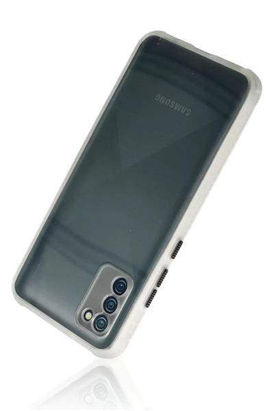 Samsung Galaxy A02S Kılıf Miami Şeffaf Silikon - Şeffaf