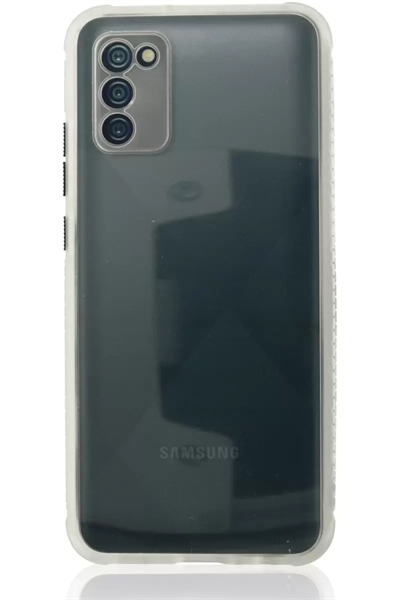 Samsung Galaxy A02S Kılıf Miami Şeffaf Silikon - Şeffaf