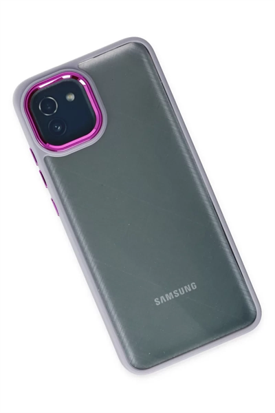 Samsung Galaxy A03 Kılıf Dora Kapak - Lila
