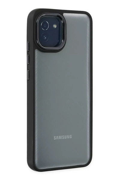 Samsung Galaxy A03 Kılıf Dora Kapak - Siyah