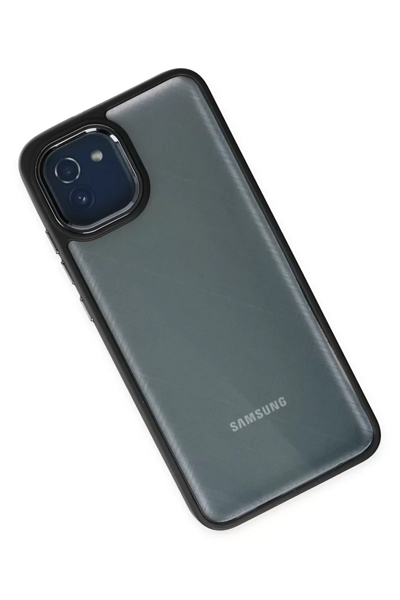 Samsung Galaxy A03 Kılıf Dora Kapak - Siyah