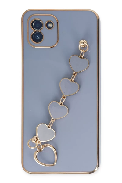 Samsung Galaxy A03 Kılıf Esila Silikon - Gri