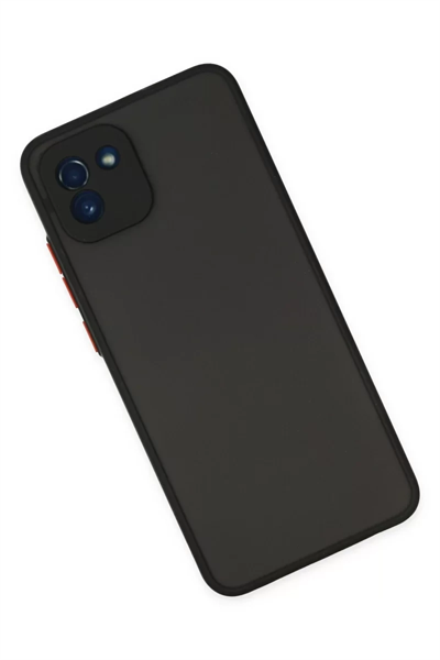 Samsung Galaxy A03 Kılıf Montreal Silikon Kapak - Siyah