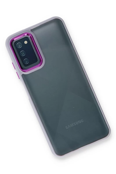 Samsung Galaxy A03S Kılıf Dora Kapak - Lila