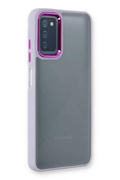 Samsung Galaxy A03S Kılıf Dora Kapak - Lila