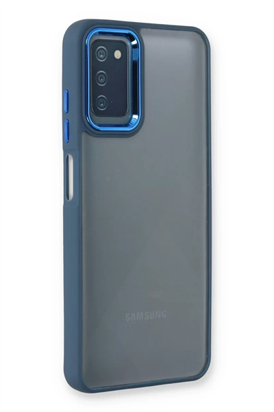 Samsung Galaxy A03S Kılıf Dora Kapak - Mavi
