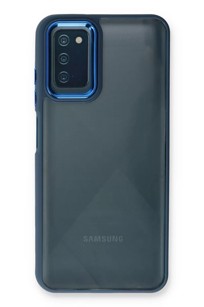 Samsung Galaxy A03S Kılıf Dora Kapak - Mavi