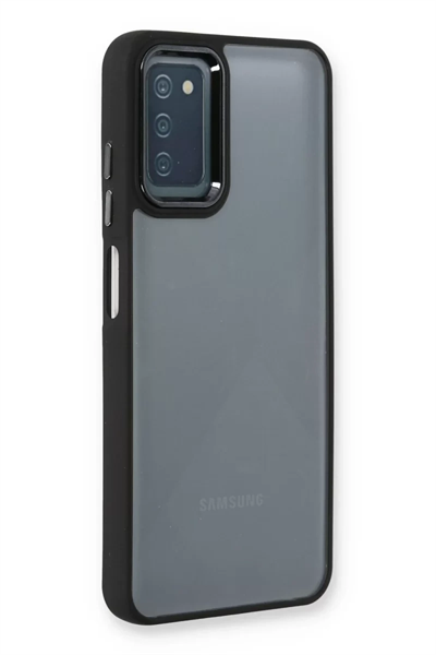 Samsung Galaxy A03S Kılıf Dora Kapak - Siyah