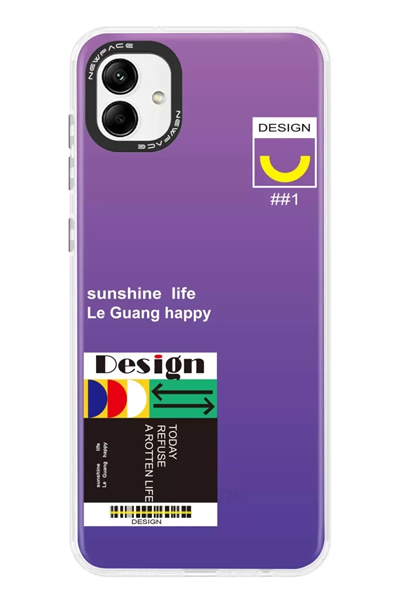 Samsung Galaxy A04 Kılıf Estoril Desenli Kapak - Estoril - 4