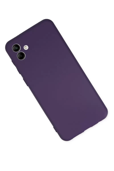 Samsung Galaxy A04 Kılıf First Silikon - Mor