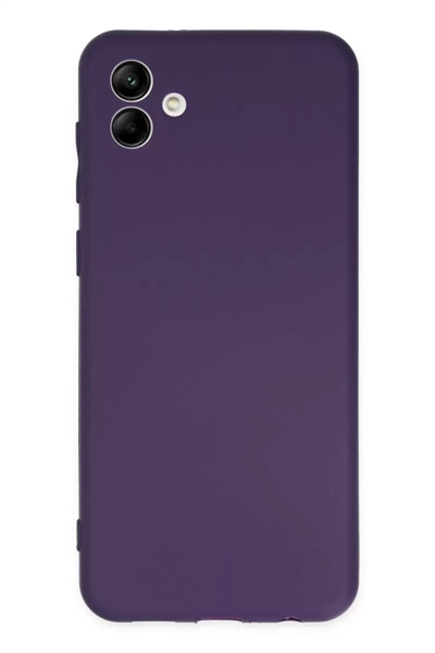 Samsung Galaxy A04 Kılıf First Silikon - Mor