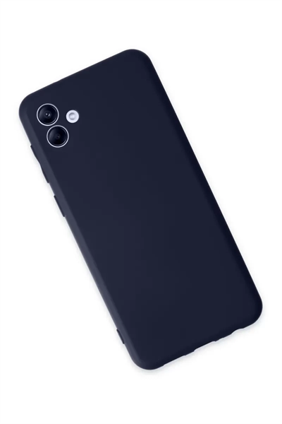 Samsung Galaxy A04 Kılıf First Silikon - Lacivert