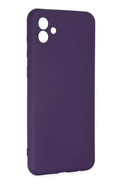 Samsung Galaxy A04 Kılıf First Silikon - Mor