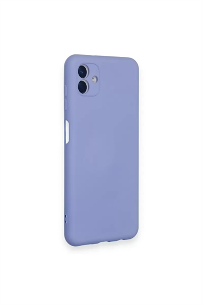 Samsung Galaxy A04 Kılıf Nano içi Kadife Silikon - Lila