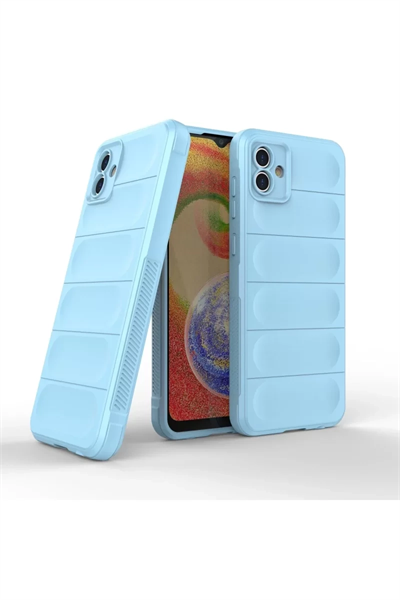Samsung Galaxy A04 Kılıf Optimum Silikon - Sky Blue
