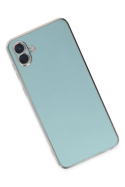 Samsung Galaxy A04 Kılıf Volet Silikon - Açık Yeşil