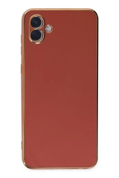 Samsung Galaxy A04 Kılıf Volet Silikon - Kırmızı