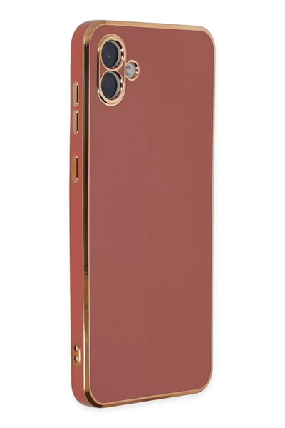 Samsung Galaxy A04 Kılıf Volet Silikon - Kırmızı
