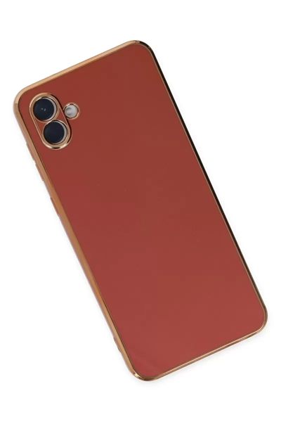 Samsung Galaxy A04 Kılıf Volet Silikon - Kırmızı
