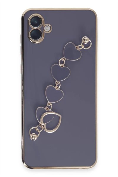 Samsung Galaxy A04E Kılıf Esila Silikon - Gri