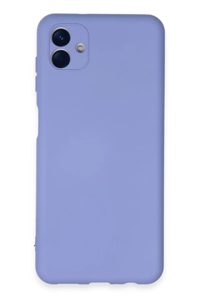 Samsung Galaxy A04E Kılıf Nano içi Kadife Silikon - Lila