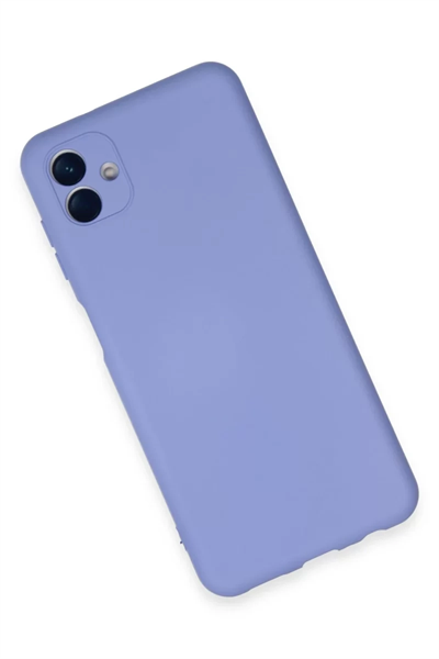 Samsung Galaxy A04E Kılıf Nano içi Kadife Silikon - Lila