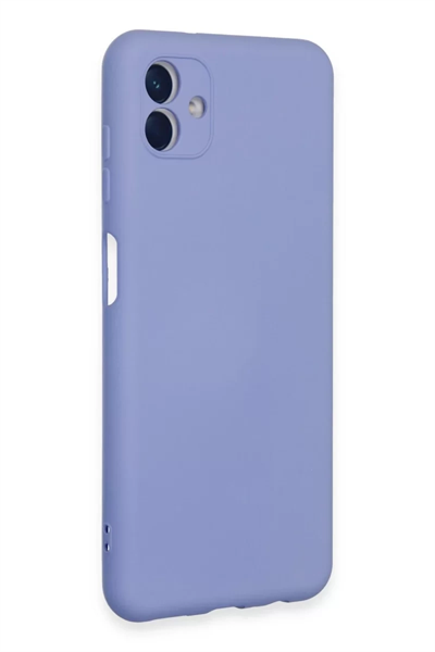 Samsung Galaxy A04E Kılıf Nano içi Kadife Silikon - Lila