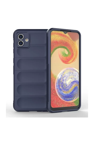 Samsung Galaxy A04E Kılıf Optimum Silikon - Lacivert