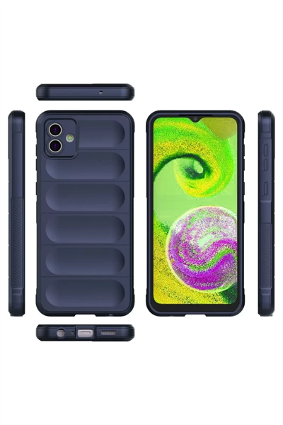 Samsung Galaxy A04E Kılıf Optimum Silikon - Lacivert