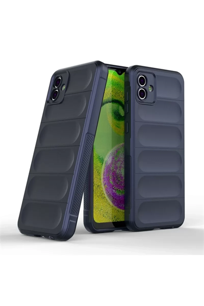 Samsung Galaxy A04E Kılıf Optimum Silikon - Lacivert