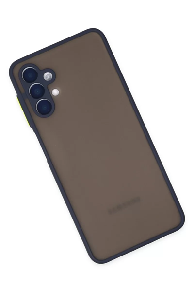 Samsung Galaxy A04S Kılıf Montreal Silikon Kapak - Lacivert