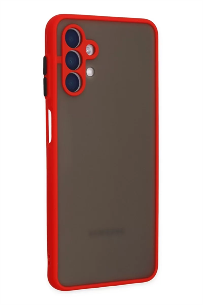 Samsung Galaxy A04S Kılıf Montreal Silikon Kapak - Kırmızı