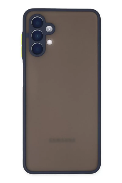 Samsung Galaxy A04S Kılıf Montreal Silikon Kapak - Lacivert