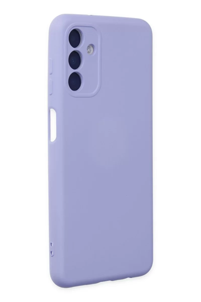 Samsung Galaxy A04S Kılıf Nano içi Kadife Silikon - Lila