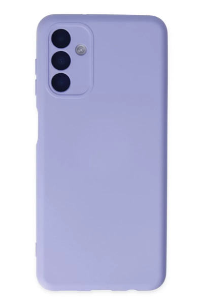 Samsung Galaxy A04S Kılıf Nano içi Kadife Silikon - Lila