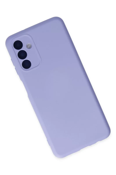 Samsung Galaxy A04S Kılıf Nano içi Kadife Silikon - Lila