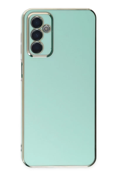 Samsung Galaxy A04S Kılıf Volet Silikon - Açık Yeşil