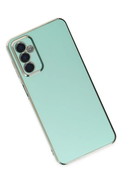 Samsung Galaxy A04S Kılıf Volet Silikon - Açık Yeşil