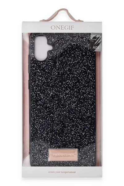 Samsung Galaxy A05 Bright Simli Kapak - Derin Mor