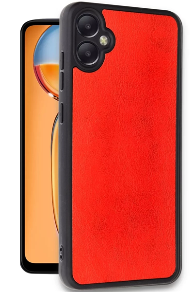 Samsung Galaxy A05 Kılıf Aras Deri Kapak - Kırmızı