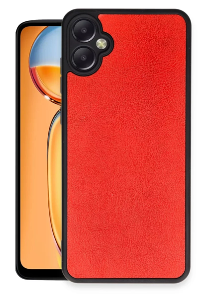 Samsung Galaxy A05 Kılıf Aras Deri Kapak - Kırmızı