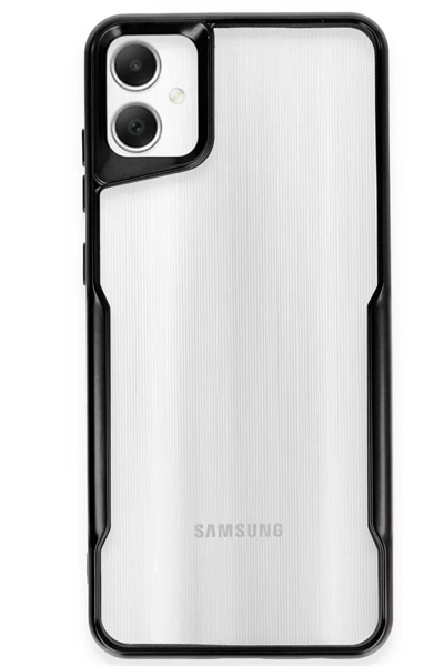 Samsung Galaxy A05 Kılıf Boyi Silikon Kapak - Siyah
