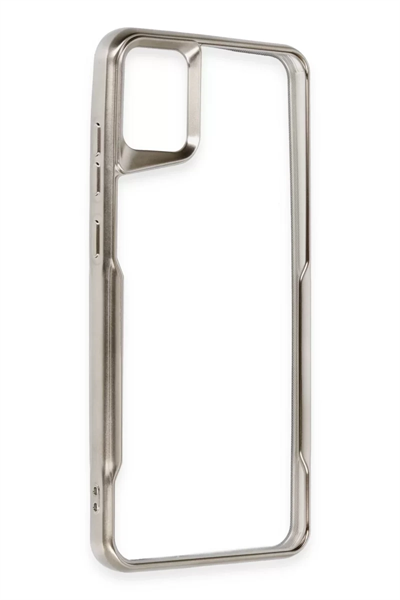 Samsung Galaxy A05 Kılıf Boyi Silikon Kapak - Titan Gri