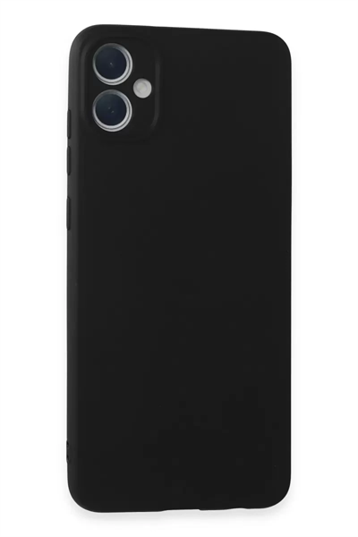 Samsung Galaxy A05 Kılıf First Silikon - Siyah