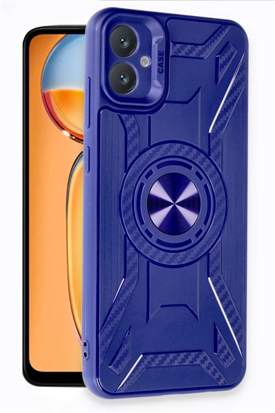 Samsung Galaxy A05 Kılıf Lincoln Silikon - Lacivert