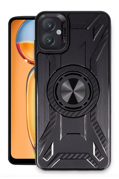 Samsung Galaxy A05 Kılıf Lincoln Silikon - Siyah