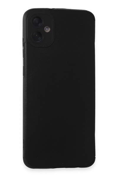 Samsung Galaxy A05 Kılıf Loop Deri Silikon - Siyah
