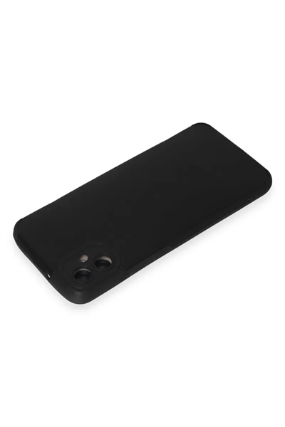 Samsung Galaxy A05 Kılıf Loop Deri Silikon - Siyah